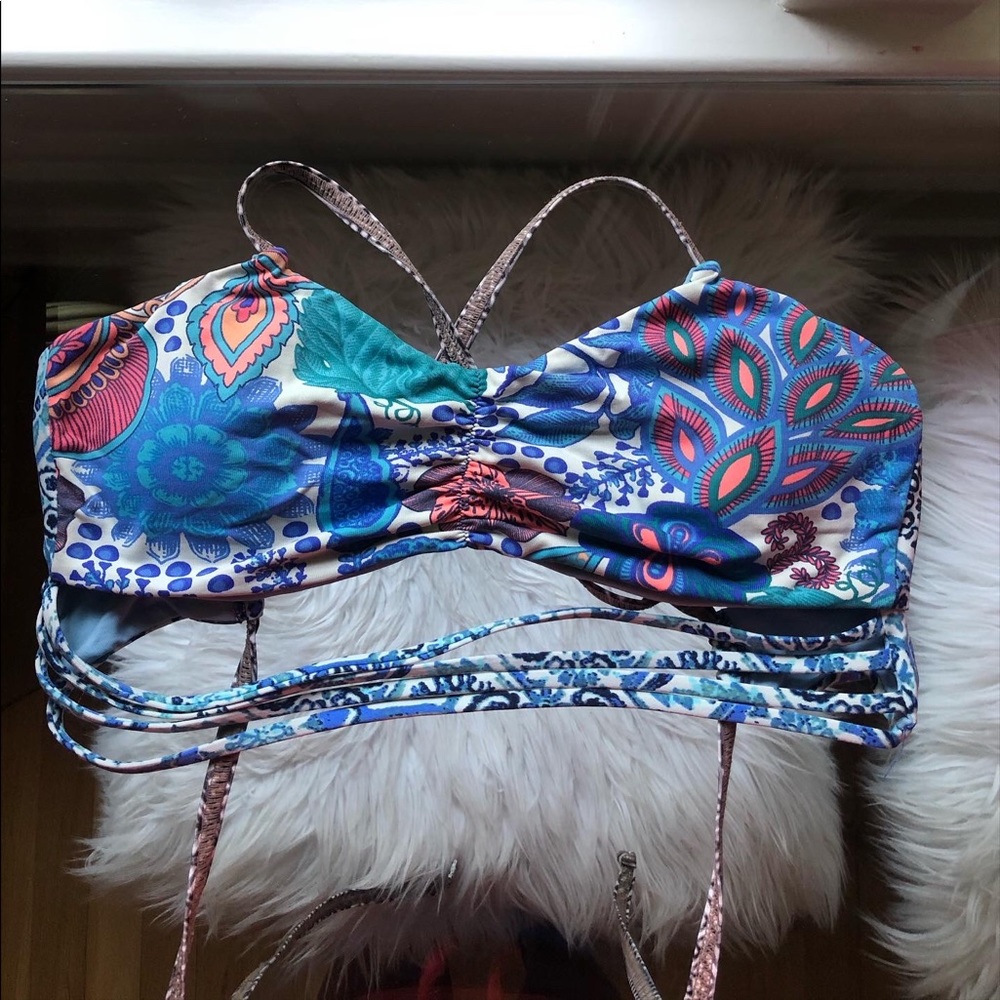 Multi Colored Maaji Bikini Top - image 2